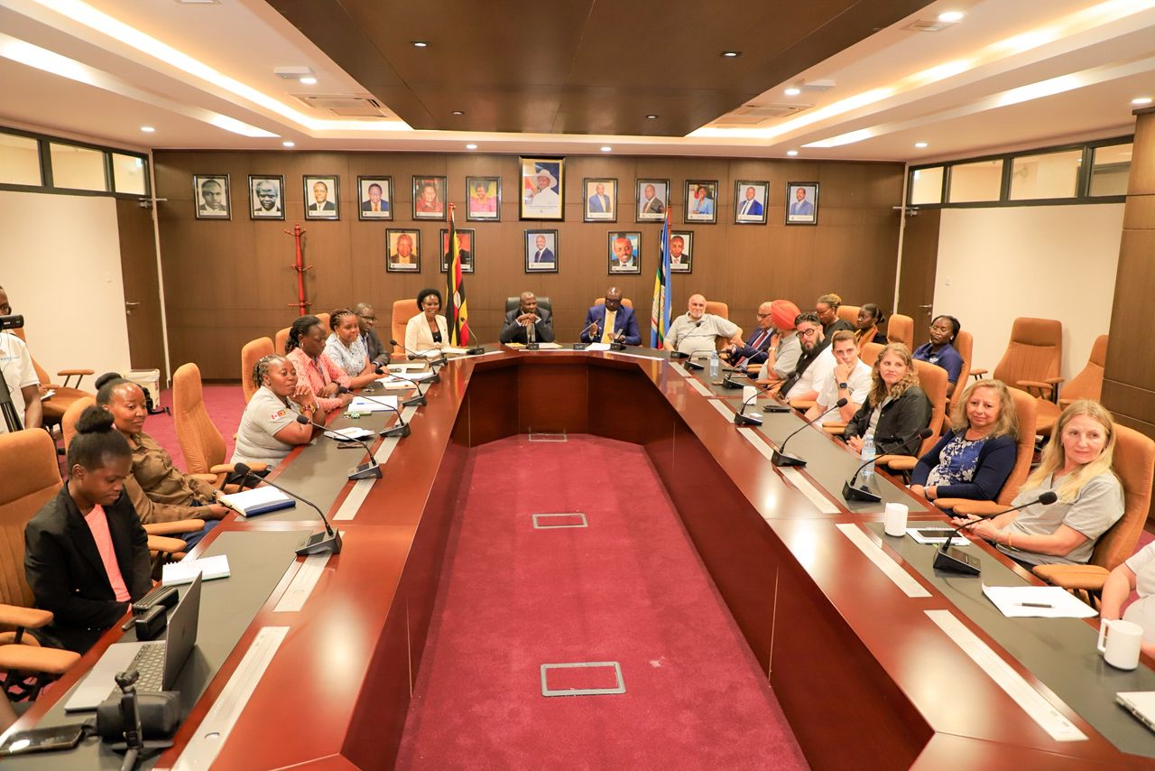 Hon. Matia Kasaija Meets Canadian Tourism Delegation in Kampala