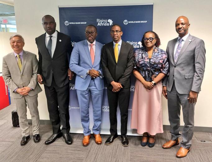 Uganda Delegation Meets World Bank Vice President for Africa