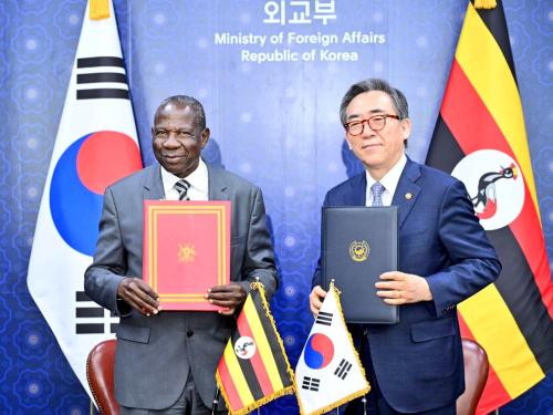 Finance Minister Signs USD 500 Million Financing Agreement with Republic of Korea