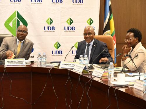Musasizi Commends UDB, Calls For Affordable Credit and Measurable Impact
